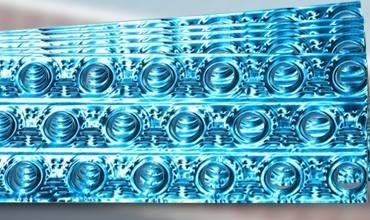 Le plafond automatique d'unité de bobine de fan de XUGUANG FCU a monté avec le flux d'air 510 2